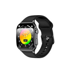 Orologio Smartwatch Uomo Smarty 2.0 SW080A Display Amoled Cinturino Silicone Nero