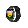 Orologio Smartwatch Uomo Smarty 2.0 SW080A Display Amoled Cinturino Silicone Nero