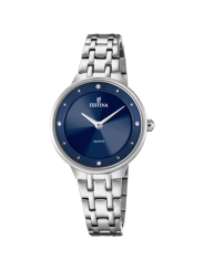 Orologio Solo Tempo Donna Festina Mademoiselle F20600/3 in Acciaio Silver e Blu