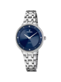 Orologio Solo Tempo Donna Festina Mademoiselle F20600/3 in Acciaio Silver e Blu