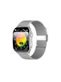 Orologio Smartwatch Unisex Smarty 2.0 SW080F Display Amoled Cinturino Acciaio Silver