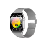 Orologio Smartwatch Unisex Smarty 2.0 SW080F Display Amoled Cinturino Acciaio Silver