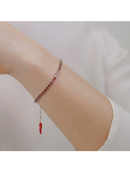 Bracciale Donna Brosway Tennis Desideri Protezione BEI013 Portafortuna Cornetto