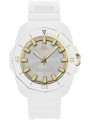 Orologio Unisex Kappa K-Strong KW-096 in Silicone Bianco e Oro