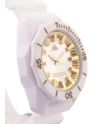 Orologio Unisex Kappa K-Strong KW-096 in Silicone Bianco e Oro