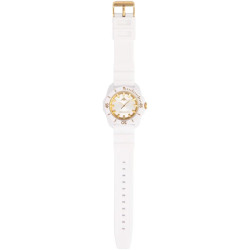 Orologio Unisex Kappa K-Strong KW-096 in Silicone Bianco e Oro