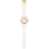 Orologio Unisex Kappa K-Strong KW-096 in Silicone Bianco e Oro