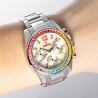Orologio Cronografo Donna Festina Rainbow F20606/2 in Acciaio Silver