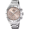 Orologio Cronografo Donna Festina Boyfriend F20397/3 in Acciaio Silver e Rosa