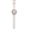 Orologio Cronografo Unisex Kappa Rush Ceramica KW-075 Cinturino Bianco Silicone