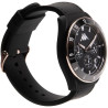 Orologio Cronografo Unisex Kappa Rush Ceramica KW-060 Cinturino in Silicone Nero