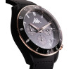 Orologio Cronografo Unisex Kappa Rush Ceramica KW-060 Cinturino in Silicone Nero