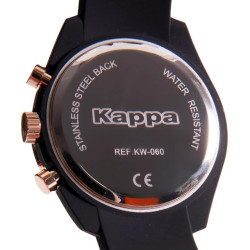 Orologio Cronografo Unisex Kappa Rush Ceramica KW-060 Cinturino in Silicone Nero