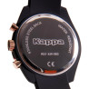 Orologio Cronografo Unisex Kappa Rush Ceramica KW-060 Cinturino in Silicone Nero