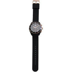 Orologio Cronografo Unisex Kappa Rush Ceramica KW-060 Cinturino in Silicone Nero