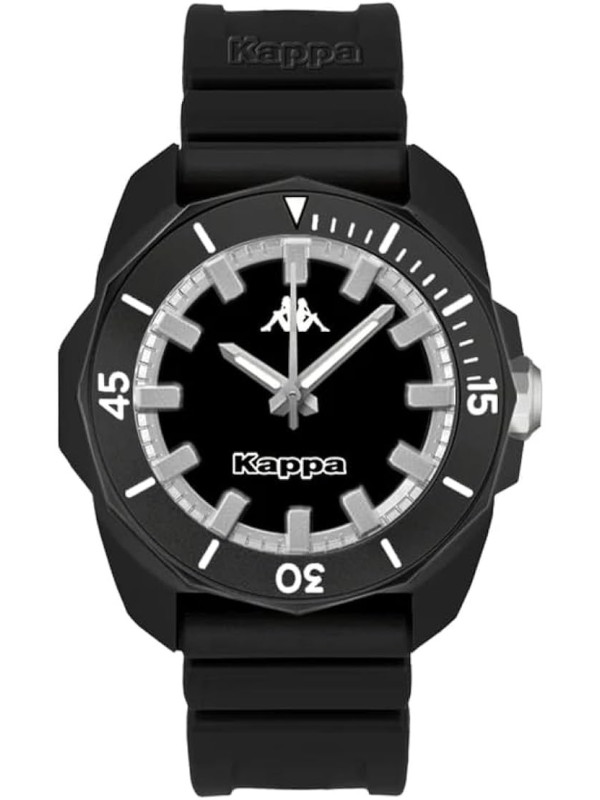 Orologio Unisex Kappa Strong KW-025 in Silicone Nero Wateresist
