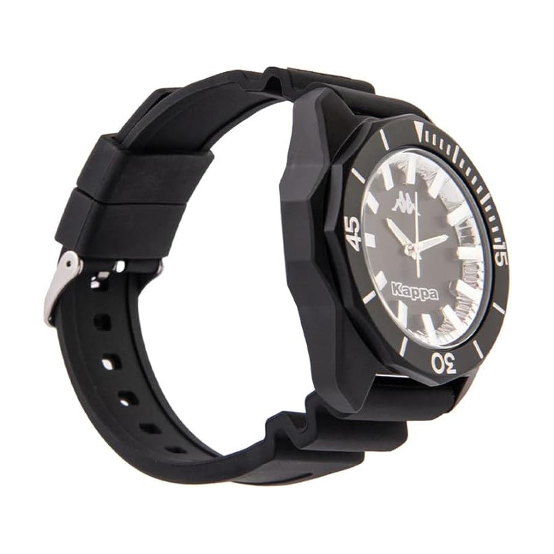 Orologio Unisex Kappa Strong KW-025 in Silicone Nero Wateresist
