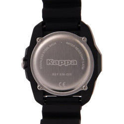 Orologio Unisex Kappa Strong KW-025 in Silicone Nero Wateresist