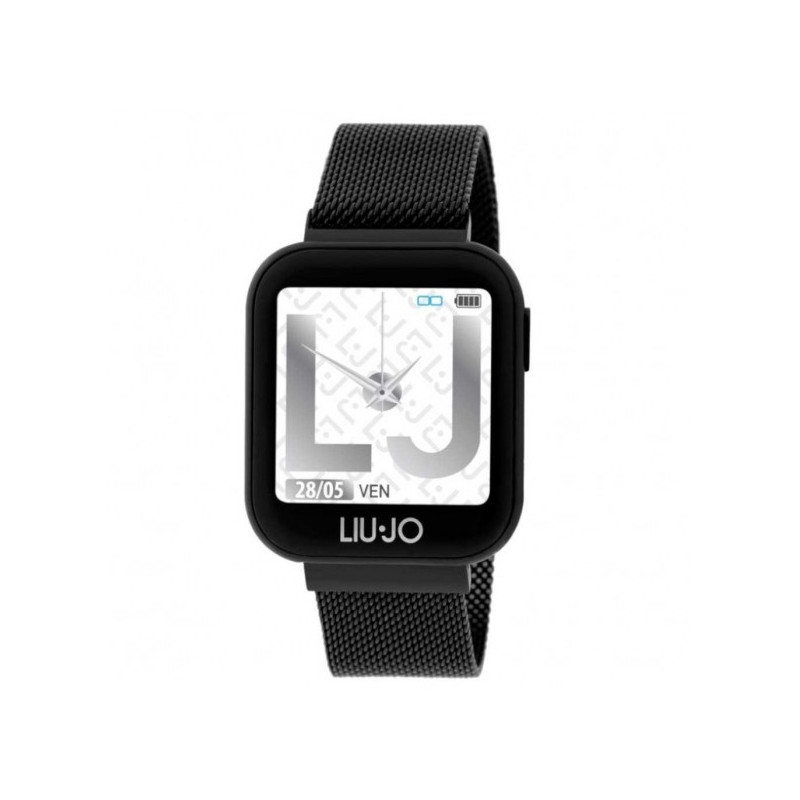 Orologio Smartwatch Uomo LiuJo SWLJ003 in Acciaio Colore Nero Touchscreen Orologio Smartwatch Uomo LiuJo SWLJ003 in Acciaio Colore Nero Touchscreen