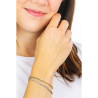 Bracciale Donna Brosway Desideri BEi048 in Acciaio 304 Colore Oro e Zirconi