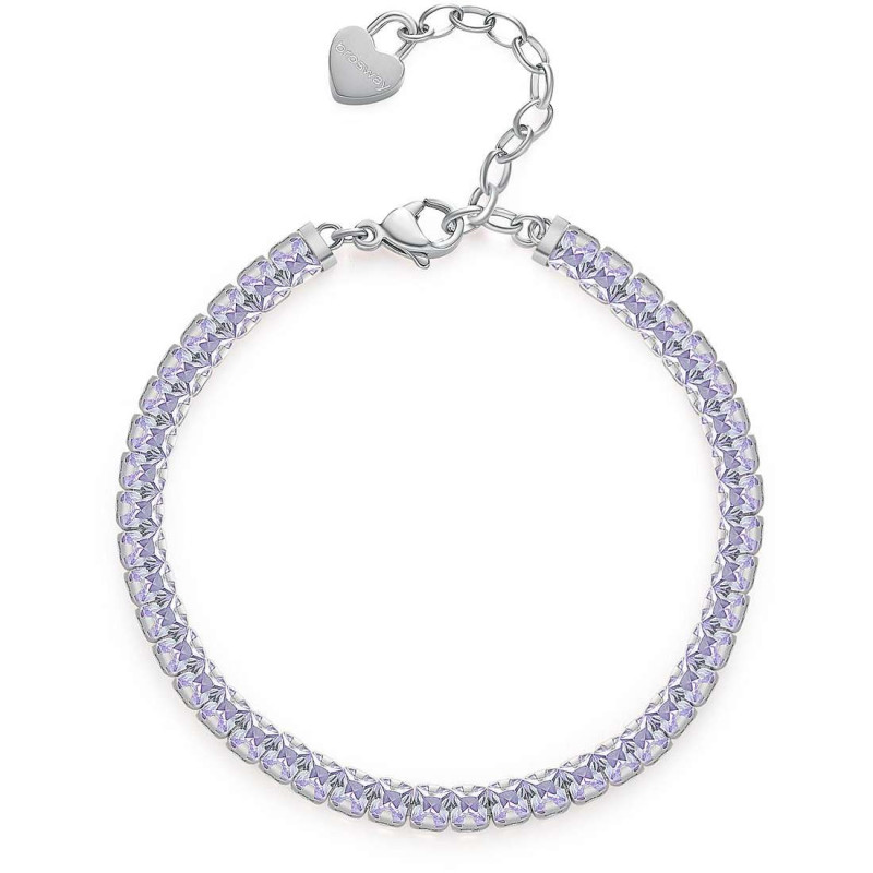 Bracciale Donna Brosway Desideri BEI063 in Acciaio 304 con Zirconi Lavanda Bracciale Donna Brosway Desideri BEI063 in Acciaio 304 con Zirconi Lavanda