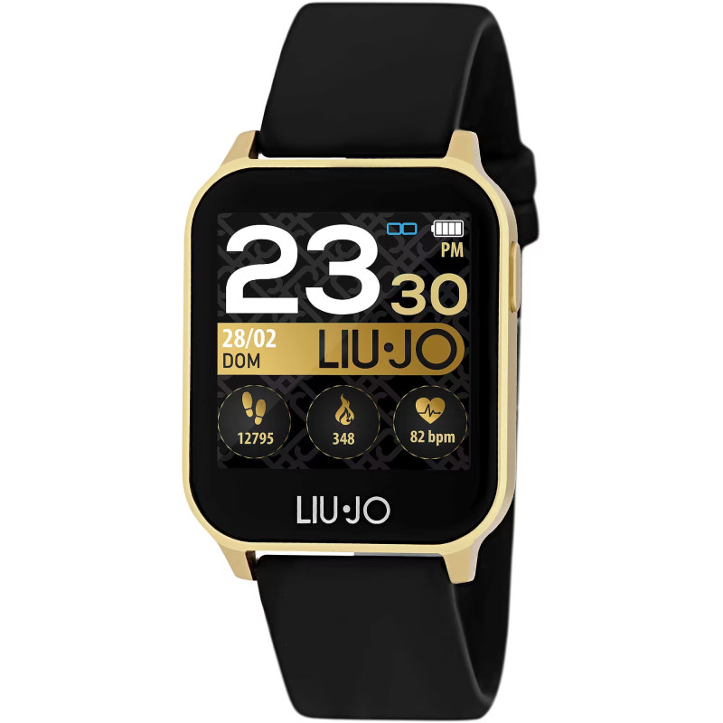 Orologio Smartwatch Donna Liujo Energy SWLJ018 in Silicone Nero Touch Orologio Smartwatch Donna Liujo Energy SWLJ018 in Silicone Nero Touch