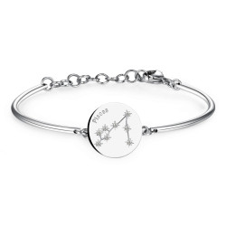 BRACELET WOMAN ZODIAC PISCES BHK22 IN ACIALIO 316