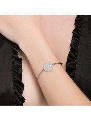 BRACELET WOMAN ZODIAC PISCES BHK22 IN ACIALIO 316