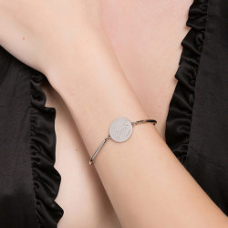 BRACELET WOMAN ZODIAC PISCES BHK22 IN ACIALIO 316
