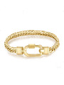 Bracciale Uomo Semirigido Gioielli Brosway BNX20B PVD Oro