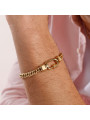 Men's Bracelet Semirigid Jewelry Brosway BNX20B PVD Gold