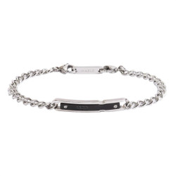 copy of Bracciale Uomo Marlù 30br0020g Catena Grumetta in Acciao SIlver