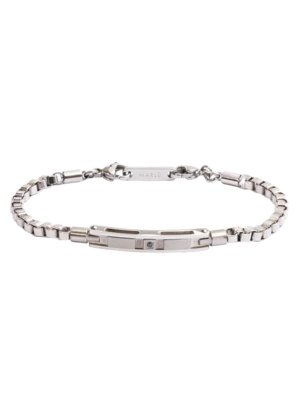 copy of Bracciale Uomo Marlù 30br0020g Catena Grumetta in Acciao SIlver