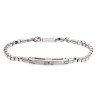 Bracciale Uomo Marlù 30BR0022 Catena Grumetta in Acciao Silver
