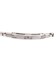 Bracciale Uomo Marlù 30BR0022 Catena Grumetta in Acciao Silver