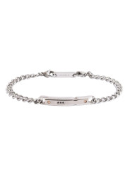 copy of Bracciale Uomo Marlù 30br0020g Catena Grumetta in Acciao SIlver