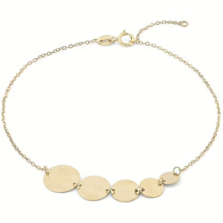 Bracciale Donna Ambrosia Fantasia in Oro Giallo 375% KABZ 001