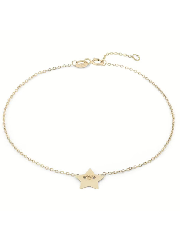 copy of Bracciale Donna Ambrosia Fantasia in Oro Giallo 375% KABZ 002