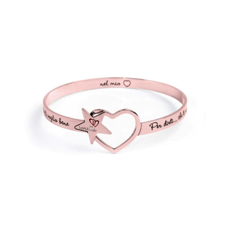 Bracciale in acciaio 316L 15BR034R Marlù da donna Bracciale in acciaio 316L 15BR034R Marlù da donna
