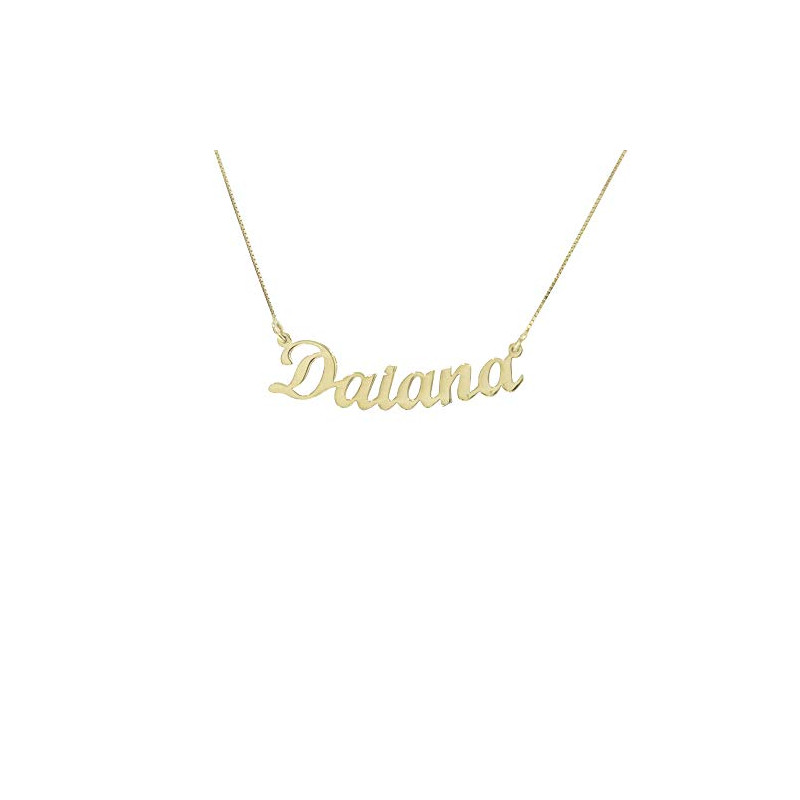 Gioiellinadir Collana Donna in Argento 925 Nome Personalizzabile Gioiellinadir Collana Donna in Argento 925 Nome Personalizzabile