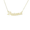 Gioiellinadir Collana Donna in Argento 925 Nome Personalizzabile