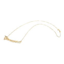 Gioiellinadir Collana Donna in Argento 925 Nome Personalizzabile