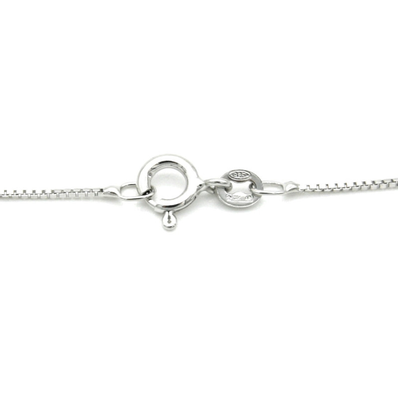 LOVE Woman Written Necklace in Silver 925 Customizable inside