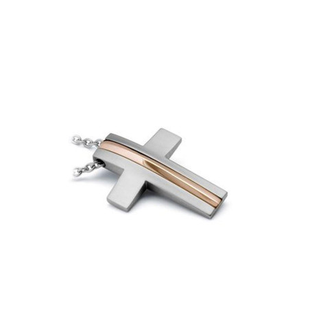 Collana Uomo Brosway SI02 in acciaio bicolore