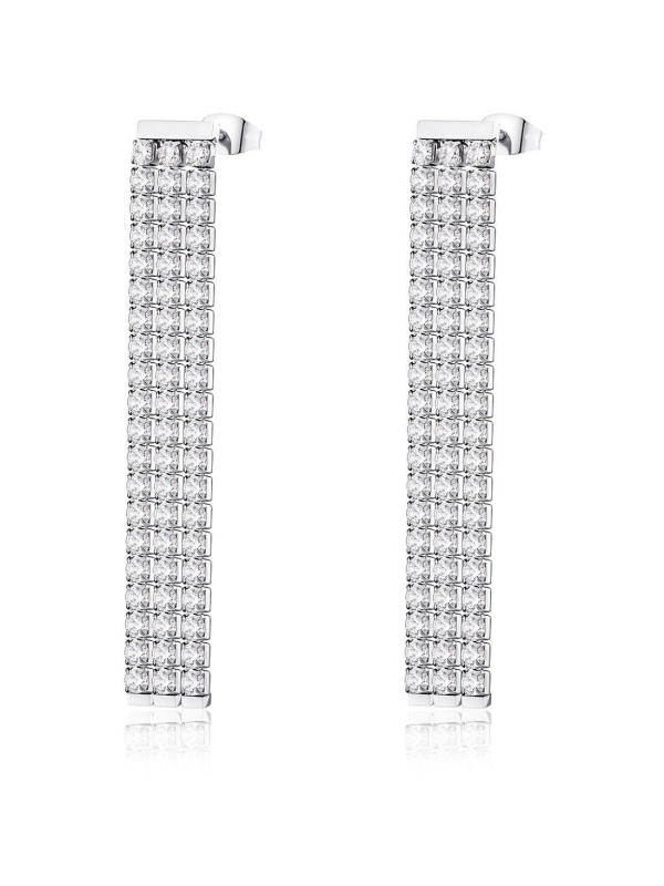 Orecchini Donna Brosway Desideri BEIE001 in Acciaio Colore Silver