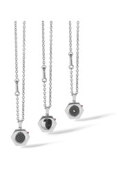 Collana Uomo Gioielli Comete UGL598 Rombo