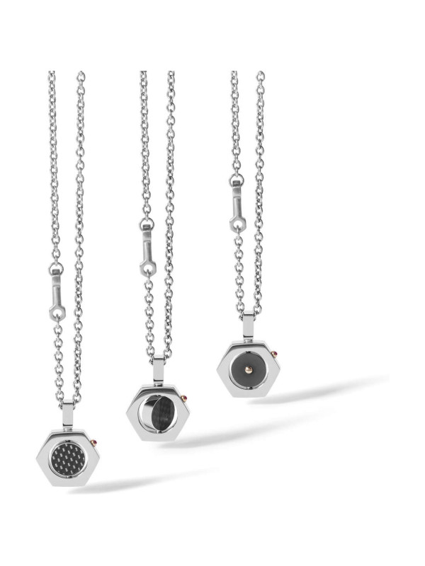 Collana Uomo Gioielli Comete UGL598 Rombo