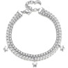 Bracciale Tennis Donna Brosway Desideri Sogno BEI049 Catena, Zirconi Bianchi