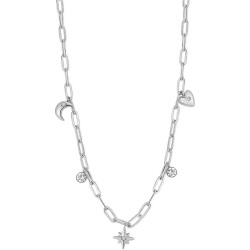 Women's Necklace Jewelry Brosway BAH43 Steel