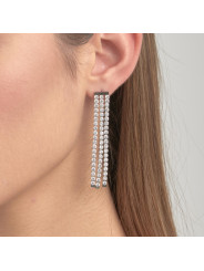 Orecchini Donna Brosway Desideri BEIE001 in Acciaio Colore Silver